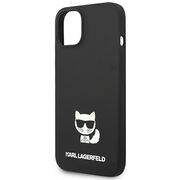 Husa premium pentru  iPhone 15 Plus Karl Lagerfeld superior quality - Negru darth vader