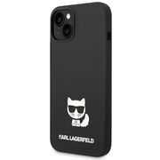 Husa premium pentru  iPhone 15 Plus Karl Lagerfeld superior quality - Negru darth vader
