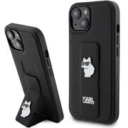 Husa premium pentru  iPhone 15 Plus Karl Lagerfeld superior quality - Negru darth vader