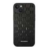Husa premium pentru  iPhone 15 Plus Karl Lagerfeld superior quality - Negru electric