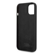 Husa premium pentru  iPhone 15 Plus Karl Lagerfeld superior quality - Negru intens