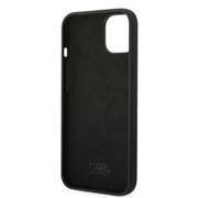 Husa premium pentru  iPhone 15 Plus Karl Lagerfeld superior quality - Negru print