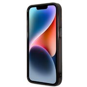 Husa premium pentru  iPhone 15 Plus Karl Lagerfeld superior quality - Negru tipar