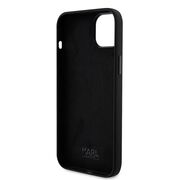 Husa premium pentru  iPhone 15 Plus Karl Lagerfeld superior quality - Negru