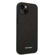 Husa premium pentru  iPhone 15 Plus Karl Lagerfeld superior quality - Negru