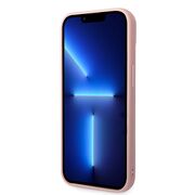 Husa premium pentru  iPhone 15 Plus Karl Lagerfeld superior quality - Roz electric