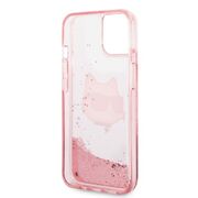 Husa premium pentru  iPhone 15 Plus Karl Lagerfeld superior quality - Roz pal
