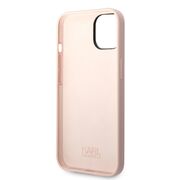 Husa premium pentru  iPhone 15 Plus Karl Lagerfeld superior quality - Roz perlat