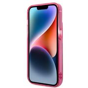 Husa premium pentru  iPhone 15 Plus Karl Lagerfeld superior quality - Roz piersica