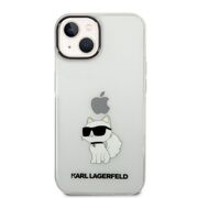 Husa premium pentru  iPhone 15 Plus Karl Lagerfeld superior quality - Transparent mat