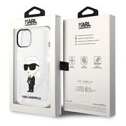 Husa premium pentru  iPhone 15 Plus Karl Lagerfeld superior quality - Transparent