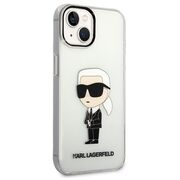 Husa premium pentru  iPhone 15 Plus Karl Lagerfeld superior quality - Transparent
