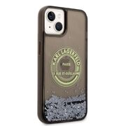 Husa premium pentru  iPhone 15 Plus Karl Lagerfeld superior quality - Verde deschis