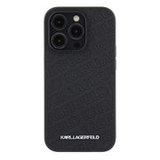 Husa premium pentru  iPhone 15 Pro Karl Lagerfeld superior quality - Negru havana