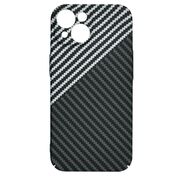 Husa pentru  iPhone 15 CarbonFiber UltraSlim, Lightweight, Gri