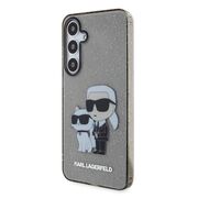 Husa premium pentru  Samsung Galaxy S24+ Plus Karl Lagerfeld superior quality - Gri inchis