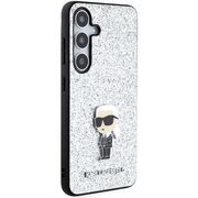 Husa premium pentru  Samsung Galaxy S24+ Plus Karl Lagerfeld superior quality - Gri