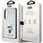 Husa premium pentru  Samsung Galaxy S24+ Plus Karl Lagerfeld superior quality - Gri