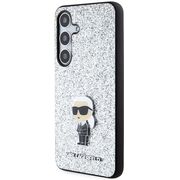 Husa premium pentru  Samsung Galaxy S24+ Plus Karl Lagerfeld superior quality - Gri