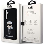 Husa premium pentru  Samsung Galaxy S24+ Plus Karl Lagerfeld superior quality - Negru alb