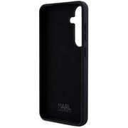 Husa premium pentru  Samsung Galaxy S24+ Plus Karl Lagerfeld superior quality - Negru alb