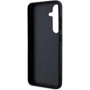 Husa premium pentru  Samsung Galaxy S24+ Plus Karl Lagerfeld superior quality - Negru cenusiu