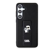 Husa premium pentru  Samsung Galaxy S24+ Plus Karl Lagerfeld superior quality - Negru darth vader