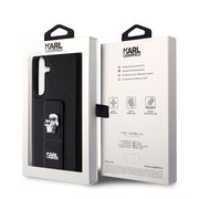 Husa premium pentru  Samsung Galaxy S24+ Plus Karl Lagerfeld superior quality - Negru darth vader