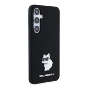 Husa premium pentru  Samsung Galaxy S24+ Plus Karl Lagerfeld superior quality - Negru denim
