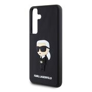 Husa premium pentru  Samsung Galaxy S24+ Plus Karl Lagerfeld superior quality - Negru havana