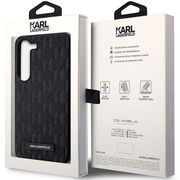 Husa premium pentru  Samsung Galaxy S24+ Plus Karl Lagerfeld superior quality - Negru inchis