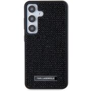 Husa premium pentru  Samsung Galaxy S24+ Plus Karl Lagerfeld superior quality - Negru print