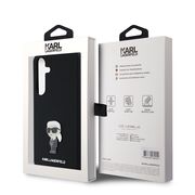 Husa premium pentru  Samsung Galaxy S24+ Plus Karl Lagerfeld superior quality - Negru royal