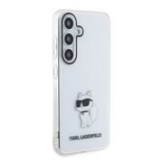 Husa premium pentru  Samsung Galaxy S24+ Plus Karl Lagerfeld superior quality - Transparent