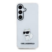 Husa premium pentru  Samsung Galaxy S24+ Plus Karl Lagerfeld superior quality - Transparent