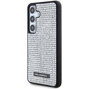 Husa premium pentru  Samsung Galaxy S24 Karl Lagerfeld superior quality - Argintiu