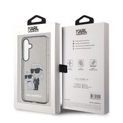 Husa premium pentru  Samsung Galaxy S24 Karl Lagerfeld superior quality - Gri inchis