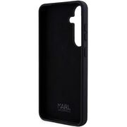 Husa premium pentru  Samsung Galaxy S24 Karl Lagerfeld superior quality - Negru 