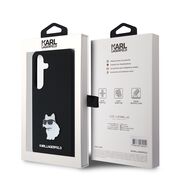 Husa premium pentru  Samsung Galaxy S24 Karl Lagerfeld superior quality - Negru electric