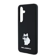 Husa premium pentru  Samsung Galaxy S24 Karl Lagerfeld superior quality - Negru electric
