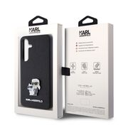 Husa premium pentru  Samsung Galaxy S24 Karl Lagerfeld superior quality - Negru grant