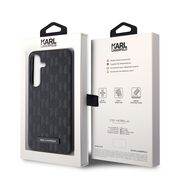 Husa premium pentru  Samsung Galaxy S24 Karl Lagerfeld superior quality - Negru havana