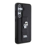 Husa premium pentru  Samsung Galaxy S24 Karl Lagerfeld superior quality - Negru intens