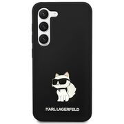Husa premium pentru  Samsung Galaxy S24 Karl Lagerfeld superior quality - Negru print