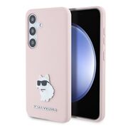 Husa premium pentru  Samsung Galaxy S24 Karl Lagerfeld superior quality - Roz