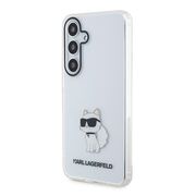 Husa premium pentru  Samsung Galaxy S24 Karl Lagerfeld superior quality - Transparent