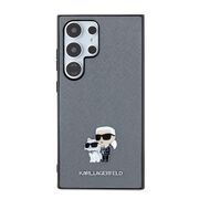 Husa premium pentru  Samsung Galaxy S24 Ultra Karl Lagerfeld superior quality - Gri