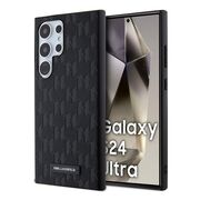 Husa premium pentru  Samsung Galaxy S24 Ultra Karl Lagerfeld superior quality - Negru Royal