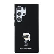 Husa premium pentru  Samsung Galaxy S24 Ultra Karl Lagerfeld superior quality - Negru alb