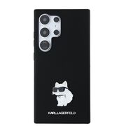 Husa premium pentru  Samsung Galaxy S24 Ultra Karl Lagerfeld superior quality - Negru denim